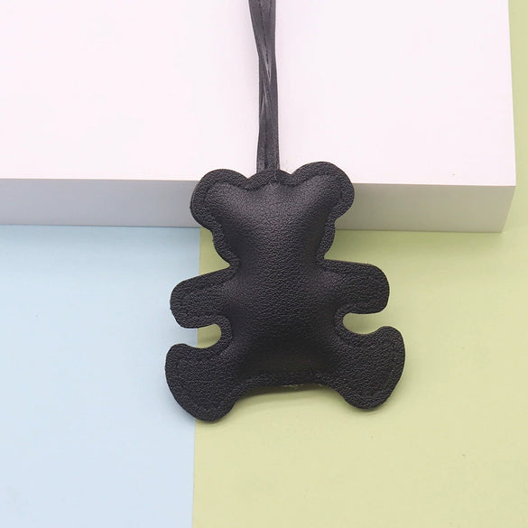 Leather Animal Shape Pendant For Bag Garment Accessories In Modern Simplicity Style