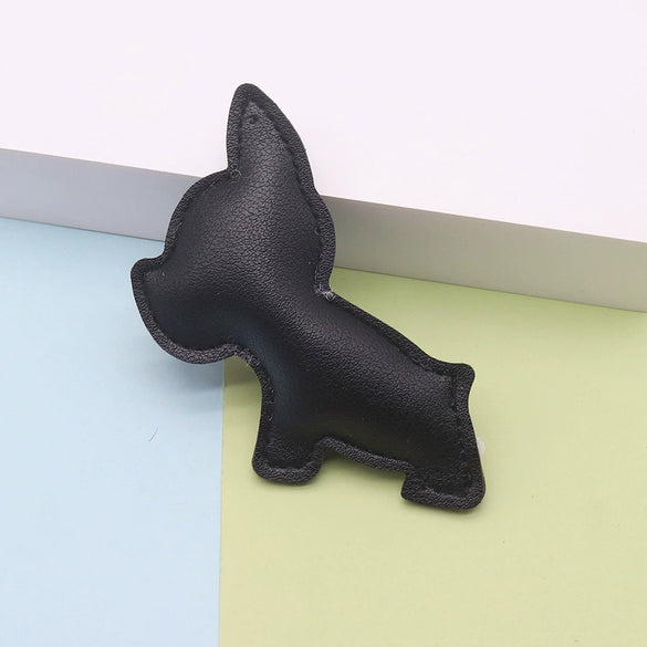 Leather Animal Shape Pendant For Bag Garment Accessories In Modern Simplicity Style