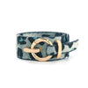 Leather Bracelet Snakeskin Leopard Fleece Imitation Leather Round Pattern For Women Fashion Style