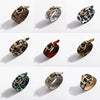 Leather Bracelet Snakeskin Leopard Fleece Imitation Leather Round Pattern For Women Fashion Style