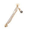 Leather Bracelet With Iron Chain Love Buckle Handwoven Jewelry Accessories