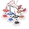 Leather Cartoon Animal Shape Keychain Pendant Decorative Gift