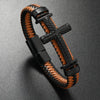 Leather Cross Bracelet Personality Creative Highend