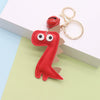 Leather Dinosaur Keychain Bag Pendant Car Key Hanging Gift