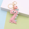 Leather Dinosaur Keychain Bag Pendant Car Key Hanging Gift