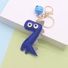 Leather Dinosaur Keychain Bag Pendant Car Key Hanging Gift