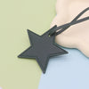 Leather Fivepointed Star Keychain Pendant Car Key And Bag Accessories Modern Simplicity Style