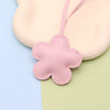 Leather Flower Bag Hanging Ornament Car Pendant Keychain Jewelry Modern Simplicity Style
