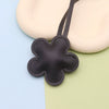 Leather Flower Bag Hanging Ornament Car Pendant Keychain Jewelry Modern Simplicity Style