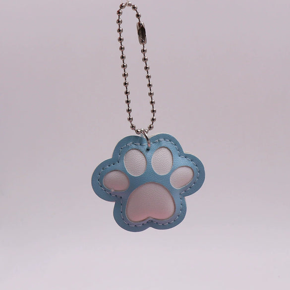 Leather Foot Shaped Creative Cute Mini Keychain For Mobile Phone And Bag