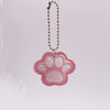 Leather Foot Shaped Creative Cute Mini Keychain For Mobile Phone And Bag