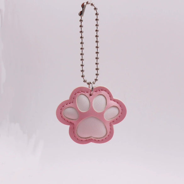 Leather Foot Shaped Creative Cute Mini Keychain For Mobile Phone And Bag