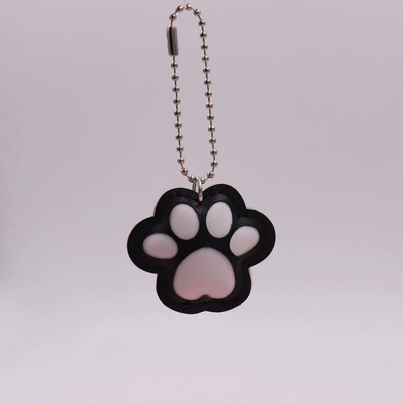 Leather Foot Shaped Creative Cute Mini Keychain For Mobile Phone And Bag