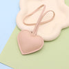 Leather Heartshaped Pendant Key Chain Creative Modern Simplicity Style