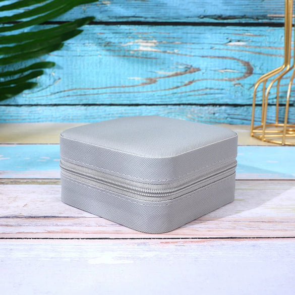 Leather Jewelry Box For Jewelry Storage With Composite Material
