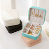 Leather Jewelry Box For Jewelry Storage With Composite Material