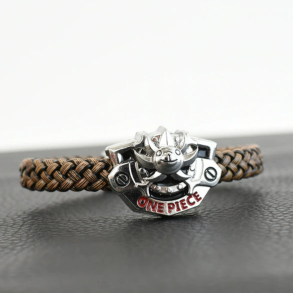 Leather Movable Bracelet With Animals Zodiac Pattern And Original Design