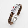 Leather Movable Bracelet With Animals Zodiac Pattern And Original Design