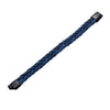 Leather Rope Bracelet Handwoven Retro Geometric Style For Men