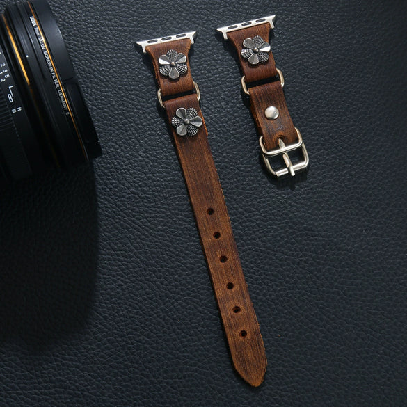 Leather Strap For Apple Watch