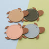 Leather Turtle Key Chain Pendant Casual Creative Cute Pastoral Style For Couples