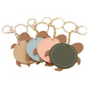 Leather Turtle Key Chain Pendant Casual Creative Cute Pastoral Style For Couples