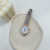 Leisure Alloy Case Ordinary Glass Mirror Women's Watch In Pink And Mint Green