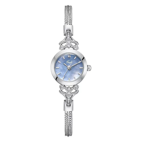 Leisure Alloy Ladies Bracelet Watch With Round Dial