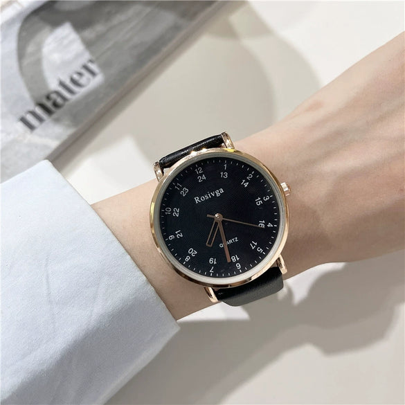 Leisure Digital Quartz Watch For Women Alloy Case Ordinary Glass Mirror