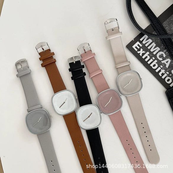 Leisure Girl Watch Alloy Case Ordinary Glass Mirror