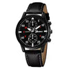 Leisure Hightech Alloy Band Quartz Watch With Round Dial For Men