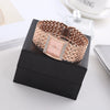 Leisure Ladies Bracelet Watch Alloy And Stainless Steel Round Dial