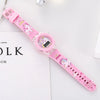 Leisure Luminous Unicorn Electronic Watch With Silicone Strap And Alloy Case