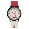 Leisure Quartz Watch Alloy Material Round Dial Cartoon Puppy Style