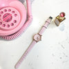 Leisure Retro Round Quartz Women's Watch With Alloy Case Imitation Leather Strap And Stainless Steel Clasp
