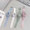 Leisure Sports Unicorn Electronic Watch Digital Display Silicone Case And Strap Plastic Mirror For General Gender