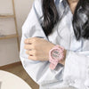 Leisure Sports Unicorn Electronic Watch Digital Display Silicone Case And Strap Plastic Mirror For General Gender