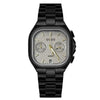 Leisure Square Alloy Strap Quartz Watch For Female With Mineral Strengthened Glass Mirror And Stainless Steel Clasp