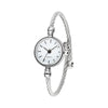 Leisure Student Quartz Watch With Stainless Steel Band And Alloy Case Round Dial