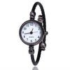 Leisure Style Alloy Bracelet Pointer Female Student Round Dial Decorative Watch