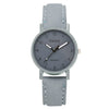 Leisure Style Alloy Case Canvas Strap Round Dial Women's Watch