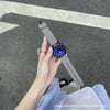 Leisure Style Alloy Case Ordinary Glass Mirror Allmatch Watch For Men And Women