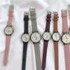 Leisure Style Alloy Case Ordinary Glass Mirror Women's Watch