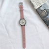 Leisure Style Alloy Case Ordinary Glass Mirror Women's Watch