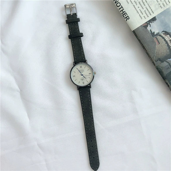 Leisure Style Alloy Case Ordinary Glass Mirror Women's Watch
