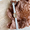 Leisure Style Female Student Watch Alloy Case Ordinary Glass Mirror
