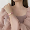 Leisure Style Female Student Watch Alloy Case Ordinary Glass Mirror