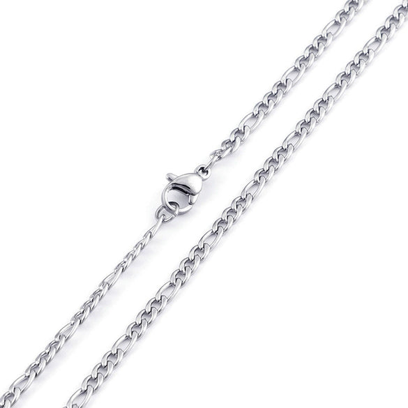 Leisure Titanium Steel 18K Gold Plated Hip Hop Nk Chain Necklace For Men