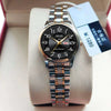 Leisure Ultrathin Waterproof Quartz Watch For Couples Tungsten Steel Alloy Mineral Strengthened Glass Mirror Round Dial