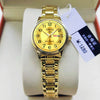 Leisure Ultrathin Waterproof Quartz Watch For Couples Tungsten Steel Alloy Mineral Strengthened Glass Mirror Round Dial